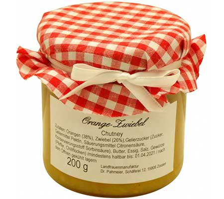 Chutney Orange-Zwiebel